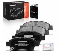 Frankberg Kit de plaquettes de frein incl. 4x Plaquettes de frein Avant Compatible avec Yaris P1 1.3 1.0 1.4 D-4D 1999-2005 Remplacer# 04465YZZCJ