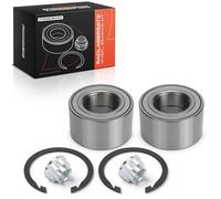 Frankberg Kit de roulement de roue compatible avec R.A.V 4 2000-2005 C.a.m.r.y RX Wheel Bearing Kit avant gauche et droite 2 pièces de rechange # 90080-36021