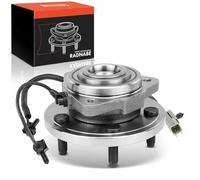 Frankberg Kit de roulements de roue Avant Gauche Droite Compatible avec Commander XH XK 3.0L-5.7L SUV 2005-2010 Grand Cherokee III WH WK 3.0L-6.1L SUV 2005-2010 Remplacer# 52089434AB