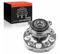 Frankberg Kit de roulements de roue Essieu Arrière Compatible avec Civic IX FB 1.6L Berline 2011 Civic VIII FA FD 1.3L-1.8L Berline 2006-2011 Remplacer# 512256