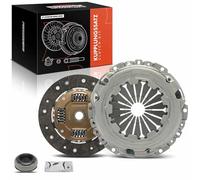 Frankberg Kit d'embrayage Compatible avec 1007 KM 1.4L 1.6L 2005-2014 Accouplementsset 206 CC 2D 1.6L 2000-2004 307 CC 3B 1.6L 2005-2006 Qubo 225 1.4L 2008-Aujourd'hui Remplacer# 1611266180
