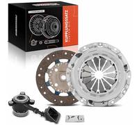 Frankberg Kit d'embrayage Compatible avec C4 LA 1.6L 2008-2011 DS3 SA 1.6L 2010-2015 207 WA WC 1.6L 2006-2013 5008 0E 0U 1.6L 2009-2017 308 CC 4B 1.6L 2009-2014 Remplacer# 2051.N4