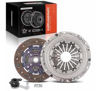 Frankberg Kit d'embrayage Compatible avec M.e.g.a.n.e II BM0/1 CM0/1 1.4L 1.6L 2002-2008 Clio III BR0/1 CR0/1 1.4L 1.6L 2005-2014 Fluence L30 1.6L 2010-Aujourd'hui Remplacer# 4152500015