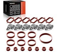 Frankberg Kit Joint de Collecteur d'Admission 6 x 32 mm Compatible avec Série 3 E46 330 1999-2005 Série 5 E39 525 530 1998-2003 X3 E83 3.0L 2004-2011 Remplace# 11612245439