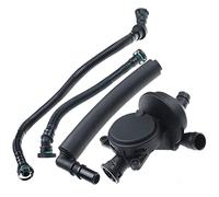 Frankberg Kit soupape de reniflard de Carter + Tuyau Compatible avec Série 3 E46 316i 318i 1.8L-2.0L 2001-2005 Série 3 Touring E46 316i 318i 1.8L 2.0L 2001-2005 Remplacer# 11617503520