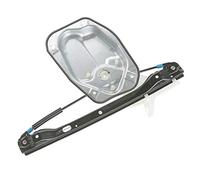 Frankberg Lève-vitre avec plaque métallique Sans moteur 4/5 portes Arrière gauche Compatible avec Golf V 1K1 Tous moteurs Hatchback 2003-2009 Remplacer# 1K4839461