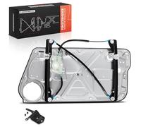 Frankberg Lève-vitre électrique sans moteur avant gauche compatible avec New Beetle 9C1 1C1 2/3 portes bicorps 1998-2010 1C0837655C DEWR9531D