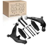 Frankberg Lot de 10 bras de suspension avant gauche et droit compatibles avec Quest V42 3.5 2003-2009 Replace# 54500CK000,54501CK000