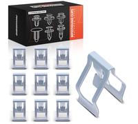 Frankberg Lot de 10 clips de fixation pour barre de protection, compatibles avec A3 Sportback 8PA avec hayon A4 Avant 8ED Break Replace# 25459 1J0858137B