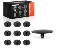 Frankberg Lot de 10 clips de fixation pour capot Note E11 NE11 Micra II K11 Murano II Z51 Tiida Hatchback C11 200 SX S13 Pièce de rechange # 658464Z000-10