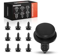 Frankberg Lot de 10 clips de fixation pour hayon compatible avec Golf IV 1J1, Golf VI, 5K1, Golf V 1K1, Polo 6C1 6R1, Polo 9A 9N A3 8V1 8VK Passa.t 3B2 B.o.r.a 1J2 Shar.a.n 7N Replace# 25260