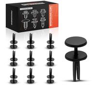 Frankberg Lot de 10 clips de fixation pour pare-chocs compatibles avec PT Cruiser PT Compass MK49 Grand Cherokee II WG WJ Grand Cherokee I ZG ZJ Replace# 6503106