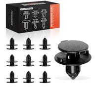 Frankberg Lot de 10 clips de fixation pour protection du moteur - Passage de roue - Compatible avec Micra III K12 Qashqai +2 I J10 JJ10E NJ10 Juke F15 - Remplace 015532DR9A