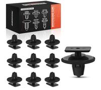 Frankberg Lot de 10 clips de fixation pour protection du moteur - Revêtement de seuil extérieur - Compatible avec Juke F15 X-Trail T32 T32R T32RR 370 Z Z34 Teana II J32 Teana III J33 L33 - Pièce de