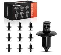 Frankberg Lot de 10 clips de fixation, rivets d'expansion, pour revêtement de pare-chocs, compatibles avec A.u.r.i.s E15 E18 Micra III K12 Qashqai +2 I J10 JJ10E NJ10 NJ10 Replace# 8099905N07