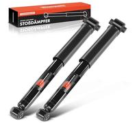 Frankberg Lot de 2 amortisseurs à gaz arrière 344800 | Compatible avec M.e.g.a.n.e II Coupé-Cabriolet EM0/1, M.e.g.a.n.e II berline LM0/1, M.e.g.a.n.e II BM0/1 CM0/1