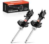 Frankberg Lot de 2 amortisseurs à gaz essieu avant compatibles avec Fiesta Berline 1,6 L à partir de 2010 à aujourd'hui, Fiesta VI CB1 CCN 1.0L-1.6L 2009-2017 Fiesta VI Van 1.0L 1.5L 2012-2017
