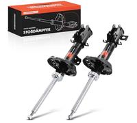 Frankberg Lot de 2 amortisseurs pour essieu avant gauche et droit, compatibles avec Doblo Cargo 263 Box/MPV 1.2L-2.0L 2010-Aujourd'hui Doblo 263 MPV Pickup 1.2L-2.0L 2010 Remplace# 51859322
