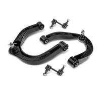 Frankberg Lot de 2 bras de suspension + 2 barres de couplage essieu avant compatibles avec Armada A60 2006-2015, Armada TA60 2003-2015, Titan A60 2003-2015, remplace RK620650