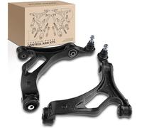 Frankberg Lot de 2 bras de suspension avant gauche et droit compatibles avec C.a.y.e.n.n.e 9PA 3,2L-4,8L 2002-2010, T.o.u.a.r.e.g 7L6, 7L7, 7LA 2,5L-6,0L, 2002-2010, remplace 7L0407155 2 heures