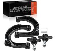 Frankberg Lot de 2 bras de suspension et rotule de suspension + 2 joints de suspension avant gauche en haut supérieur compatible avec Sonata V NF 2.4 3.3 2005-2010 - Remplace K621229, K621230