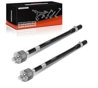 Frankberg Lot de 2 bras de suspension triangulaires compatibles avec Clio 2005-2014 Mode Tie Rod End Intérieur - Pièce de rechange # 7701475841