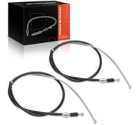 Frankberg Lot de 2 câbles de Frein à Main arrière compatibles avec A3 8L1 1,6L-1,9L 1996-2003 Leon 1M1 1.4L-2.8L Toledo II 1M2 1.4L-2.3L 1998-2006 BOR.a 1J2 1.4L-2.3L 1998-2006 2013. Remplacement #
