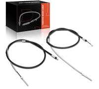 Frankberg Lot de 2 câbles de frein à main arrière compatibles avec les séries 3 E46 316-330 1.6L-3.0L 1998-2005, Série 3 Cabriolet E46 318-330 M3 3.2 2.0L-3.2L 2000-2007 Remplace 3441111 Référence
