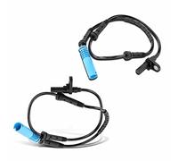 Frankberg Lot de 2 capteurs ABS avant compatibles avec Série 5 E60 2,5 l 3,0 L 2004-2010, Série 5 Touring E61 2,5 l 3,0 L 2005-2010, remplacement # 34526771700