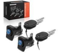 Frankberg Lot de 2 cylindres de serrure de porte avec clé avant gauche et droite compatible avec P.a.n.d.a 141 hayon Replace# 7652404