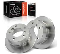 Frankberg Lot de 2 disques de frein arrière compatibles avec LT 28-46 II Kasten 2DA 2DD 2DH LT 28-35 II Bus 2DB 2DE 2DK Sprinter 3-T Kasten B903 Replace# 9014230812