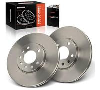 Frankberg Lot de 2 disques de frein avant compatibles avec Croma 194 1.8L-2.2L 2005-2010 Vectra C Z02 1.6L-2.2L 2002-2008 9-3 D75 D79 E79 YS3F 2.0L 2009-2012 e# 93 171497