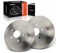 Frankberg Lot de 2 disques de frein pour essieu arrière compatibles avec HS ANF10 2.4L 2009-2012 RAV 4 III A3 2.0L-2.4L 2005-2013 RAV 4 IV A4 2.0L-2.5L 2012-2023 Replace# 4243144314 2060