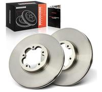 Frankberg Lot de 2 disques de frein pour essieu avant compatibles avec Transit Bus FB FC FD FS FZ 2.2L-3.2L 2006-2014 Transit plateau/châssis FF FM FN 2.2L-3.2L 2006-2014 Replace# 6C111125AB