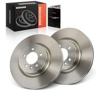 Frankberg Lot de 2 disques de frein ventilés pour essieu avant compatibles avec Discovery IV L319 3.0L 5.0L 2009-2018 R.a.n.g.e R.o.v.e.r Sport L320 2.7L-5.0L 2005-2013 Replace# SDB000622