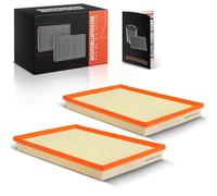 Frankberg Lot de 2 filtres à air compatibles avec X5 E70 3.0 Si xDrive30i 2006-2012 Replace# CA10675,AF3217