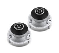Frankberg Lot de 2 paliers de soutien pour jambe de ressort - Pour essieu avant - Compatible avec les modèles 1 E82 E87 E88 3 E46 E90 E91 E92 E93 5 E39 E60 E61 6 E63 E64 X1 E84 X3 E83 1997-2 015