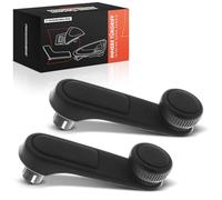 Frankberg Lot de 2 poignées de porte arrière intérieure compatibles avec 207 WA WC 206+ 2L 2M 307 Break 3E 206 Hatchback 2A/C 206 SW 2E/K Remplace 924078,924095