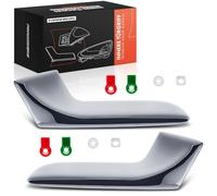 Frankberg Lot de 2 poignées de porte avant arrière gauche droite intérieur compatible avec classe C modèle T S202 Classe C W202 SLK R170 Classe M W163 Remplace 2027601161,2027601261