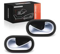 Frankberg Lot de 2 poignées de porte extérieures compatibles avec Twingo II CN0 Logan MCV KS S.a.n.d.e.r.o Duster HS Kangoo/Grand Kangoo KW0/1 Replace# 8200028463