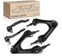 Frankberg Lot de 2 rotules de direction + 2 bras de suspension avant extérieur supérieur compatible avec Accord V CD CE CF Shuttle RA Accord V Coupé CD Replace# K90447, ES3392R