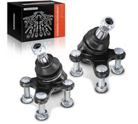 Frankberg Lot de 2 rotules de suspension pour essieu avant gauche et droite compatibles avec A3 8P1 8V1 8VK 2006-2017 Leon 1P1 5F 2005-2022 Golf VII 2012-2022 Pa.ss.at 2005-2022 Sh.ar.an