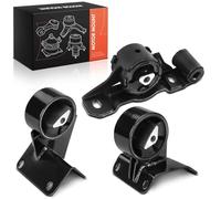 Frankberg Lot de 2 supports de moteur avant gauche et droit + 1 roulement de transmission compatibles avec Grand Cherokee I ZG ZJ 4.0L 1991-1999 Grand Cherokee II WG WJ 4.0L 1999-2005 Replace#