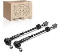 Frankberg Lot de 2 têtes de biellette de direction + biellette de direction avant gauche et droite compatible avec A3 8L1 1.6L-1.9L 1996-2003 Golf IV Variant 1J5 1.4L-2.8L 1999-2006 Remplace
