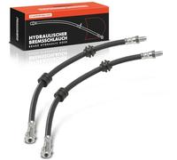 Frankberg Lot de 2 tuyaux de frein pour essieu avant - Compatible avec Focus Turnier DNW Focus DAW DBW Focus Berline DFW Focus fourgon / break - Pièce de rechange # 1134140