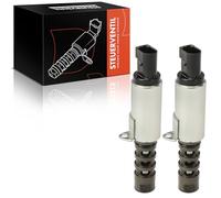 Frankberg Lot de 2 valves de commande magnétiques compatibles avec A3 Sportback 8PA 2.5L 2011-2012 A4 8EC B7 3.1L 2005-2008 A6 4F2 C6 2.4L-3.1L 2004-2011 Essence Replace# VVT262