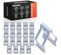 Frankberg Lot de 20 clips de fixation pour barre de protection, compatibles avec A3 Sportback 8PA avec hayon A4 Avant 8ED Break Replace# 25459 1J0858137B