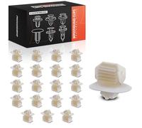 Frankberg Lot de 20 clips de fixation pour carénage de colonne - Compatible avec B.o.r.a 1J2 1998-2013 Break B.o.r.a Variant 1J6 1999-2005 - Pièce de rechange # 6N0867276