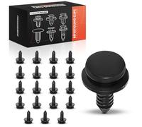 Frankberg Lot de 20 clips de fixation pour hayon de Golf IV 1J1, Golf VI, 5K1, Golf V 1K1, Polo 6C1 6R1, Polo 9A 9N A3 8V1 8VK Passa.t 3B2 B.o.r.a 1J2 Shar.a.n 7N Replace# 25260