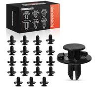 Frankberg Lot de 20 clips de fixation pour protection du moteur - Compatible avec Micra IV K13K K13KK Qashqai II J11 J11 3 BM BN 2 DJ DL CX-3 DK - Remplace 0155305933